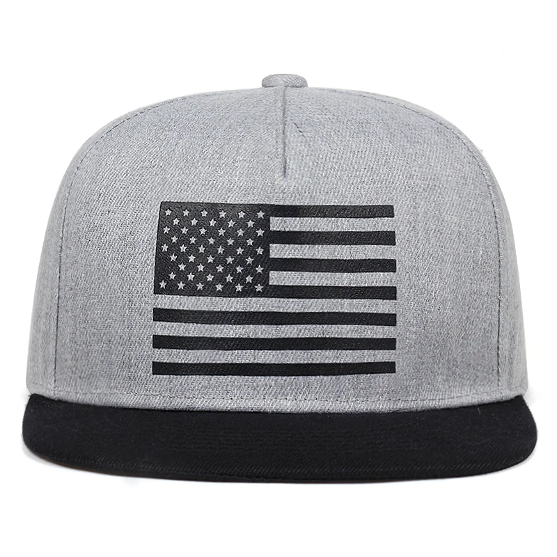 

019 new American flag print Baseball Cap Mens hip hop Snapback caps Street cool fashion street dance hat Men Womens Casual hats