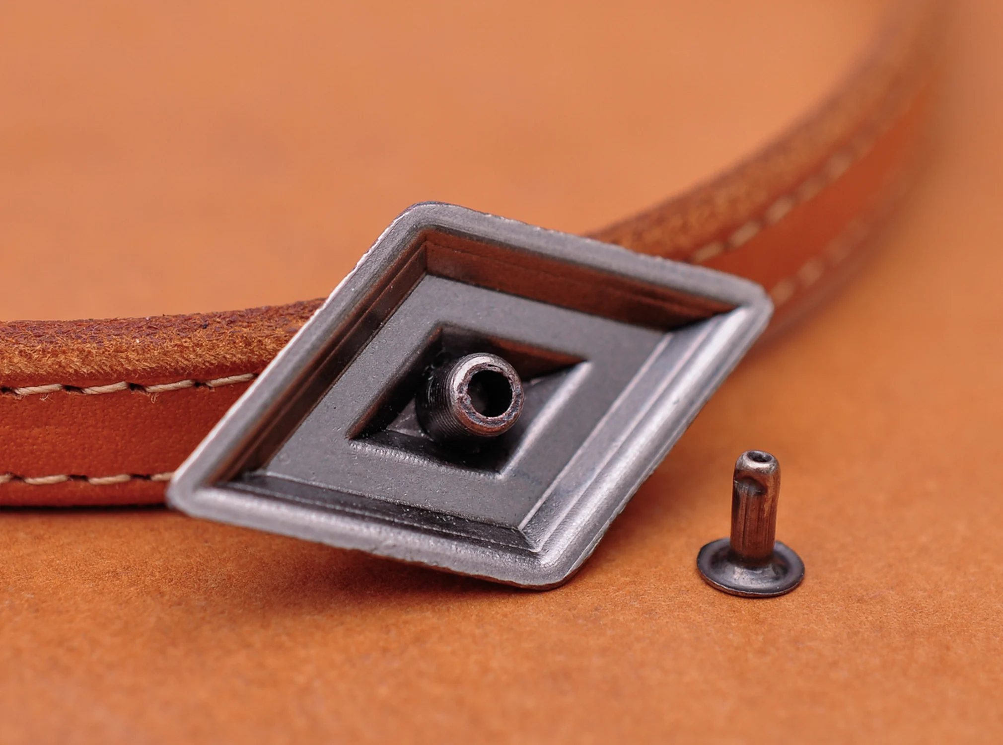 160 Rivetti A Cupola Tonda Argento | 9mm In Ottone | Per Fai Da Te, Abbigliamento, Borse E Accessori - Foto 13