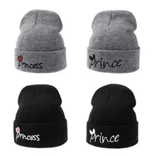 Модная детская однотонная шапка для девочек, зимняя детская шапка для мальчиков, теплые вязаные шапки с вышивкой для девочек