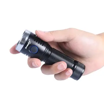 

Super Bright T6 Flashlight 3 Modes Build-in Battery Waterproof LED Flashlight Ourdoor Torch Light Lamp for Night Running