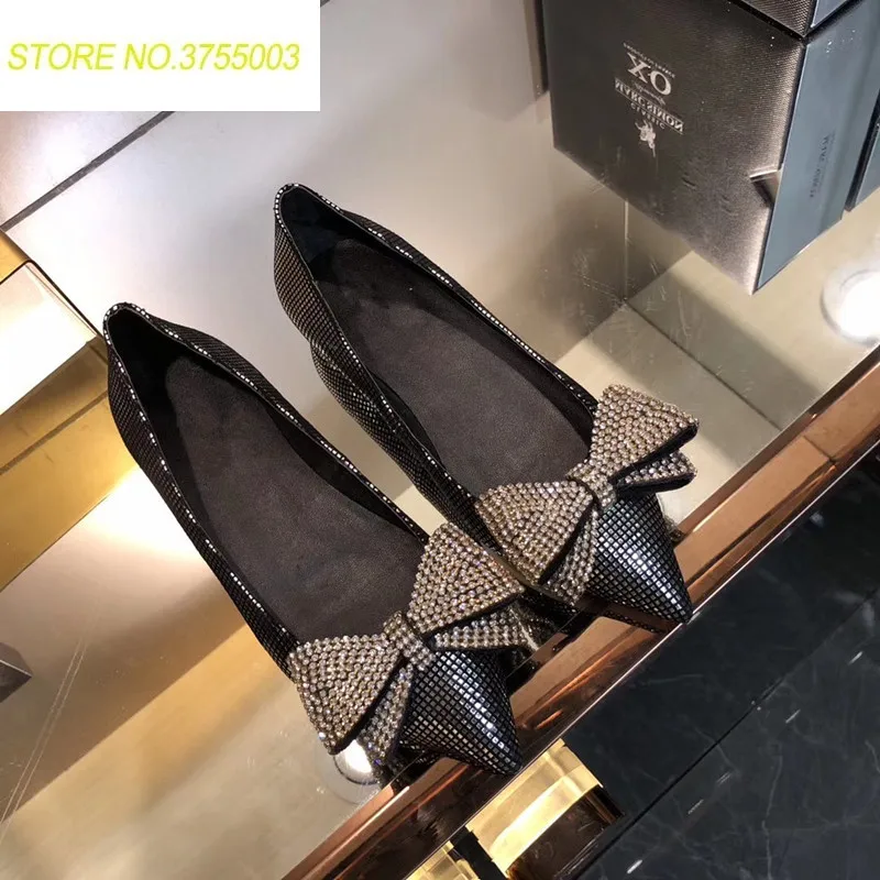 

New Luxury Crystal Spring/Autumn Women Loafers Moccasin homme Casual Suede Leather Shoes Moccasins Slip On Woman Shoes Mocasines