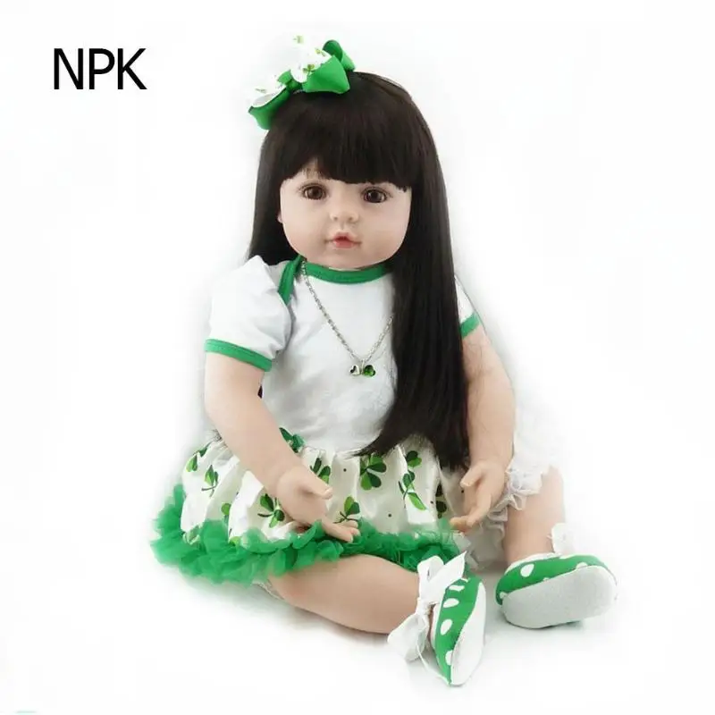 

1pcs Simulation Newborn doll Baby Lifelike Reborn Doll Toy for Girl Kid Birthday Gift Babies Doll High Quality Birthday Gift