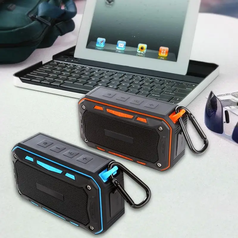 

New Outdoor IP67 Waterproof Speaker Bluetooth Audio Convenient To Carry Unisex Models Shockproof Quick Delivery