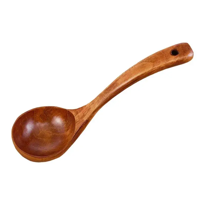 Mango De Madera Cucharón chino