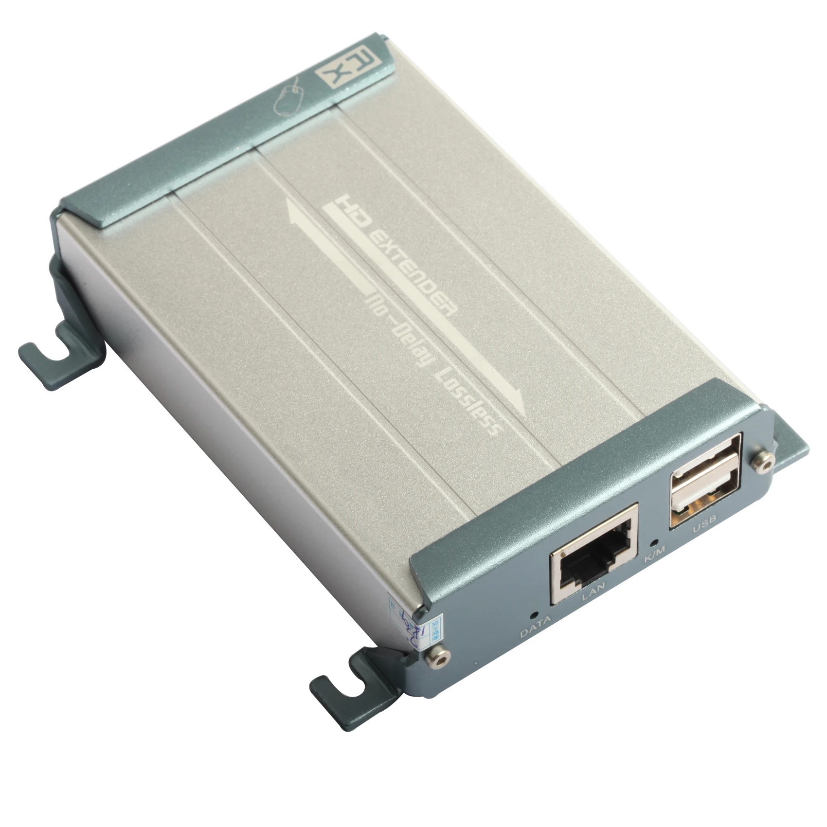

TreasLin HDMI KVM Extender Over Single 80M Cat5e/Cat6/Cat7 Support HD 1080P USB Keyboard & Mouse Lossless and No Latency PoE