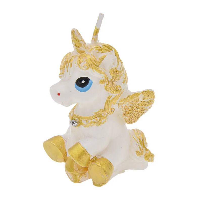 

1PC Cartoon Unicorn Candle Art Animal Birthday Candles Decorative Party Supplies Drop Shipping