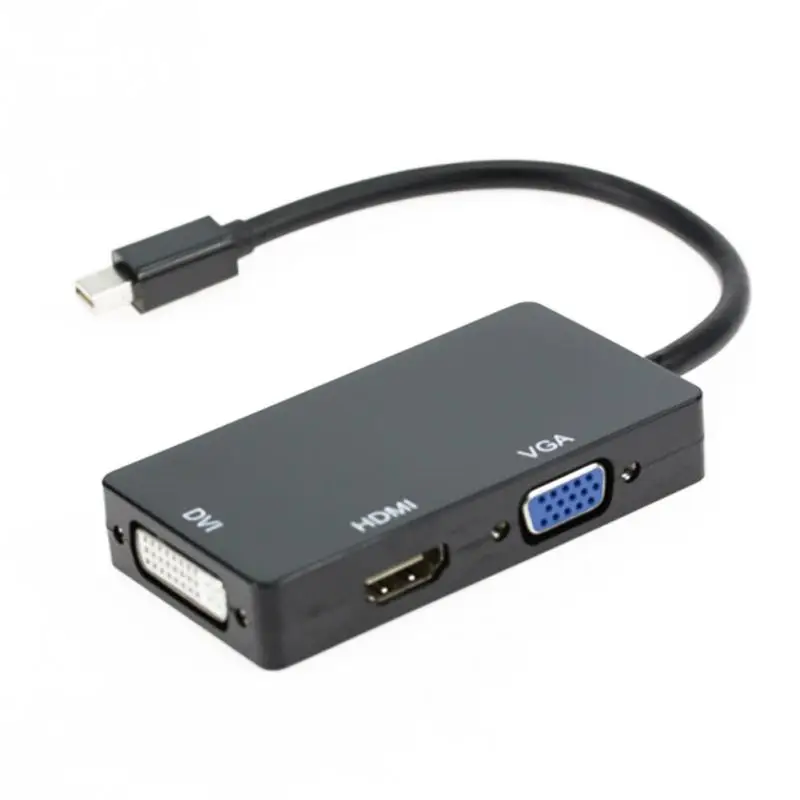 For Mac Pro Air Mini Thunderbolt Displayport DP To HDMI/VGA/DV Cable