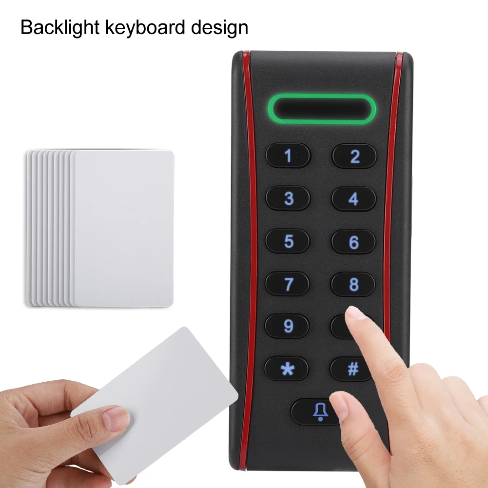 Пароль RFID кард ридер дверь контроль доступа интерфейс Wiegand клавиатура система ID/IC