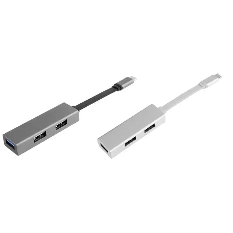 3 in 1 USB Type-C To USB 3.0 Charging Port Hub Adapter Computer Peripherals USB Hubs for Macbook