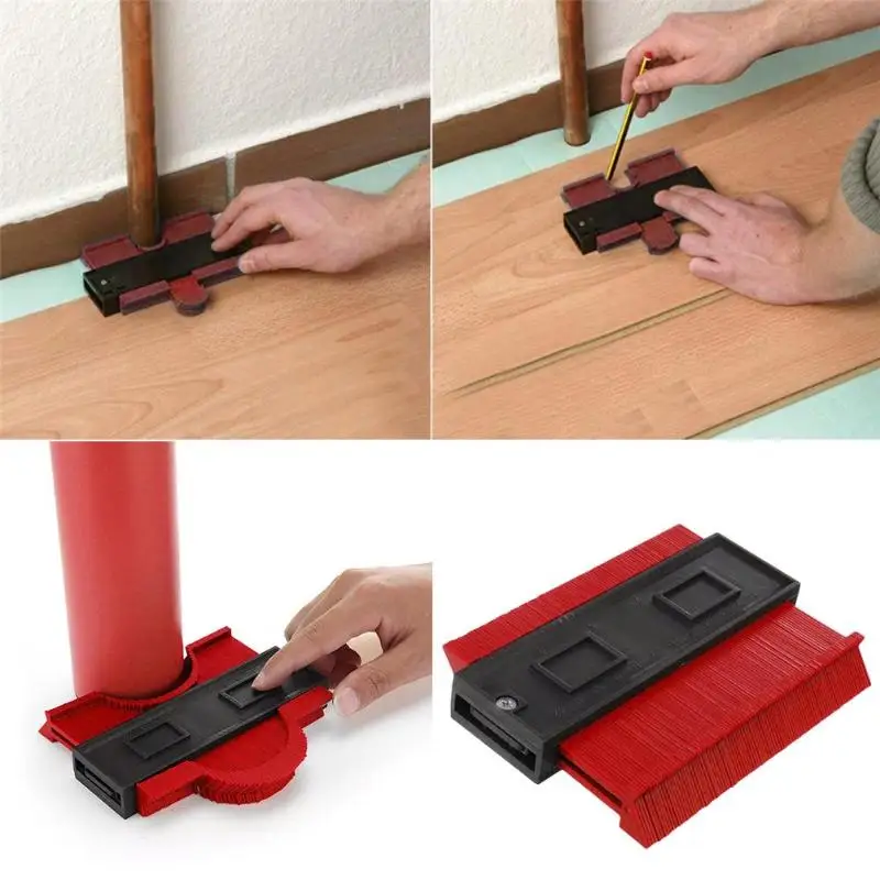 5 дюймовый контурный профиль манометр для плитки ламината краев формирования