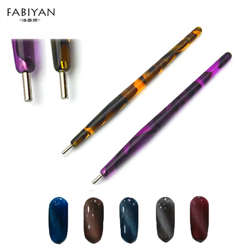

1Pc Cat Eye Nail Art Dotting Pen Brush Acrylic DIY Magic 3D Tips Polish UV Gel Painting Magnetic Magnet Pen Manicure Salon Tools