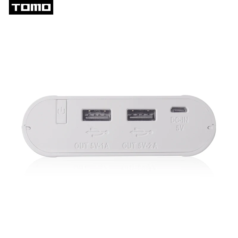 Online TOMO M4 4x18650 Li Ion USB Intelligente Batterie Ladegerät Tragbare LCD Mobile Power Bank Fall Batterie Dual Ausgänge Smart lade