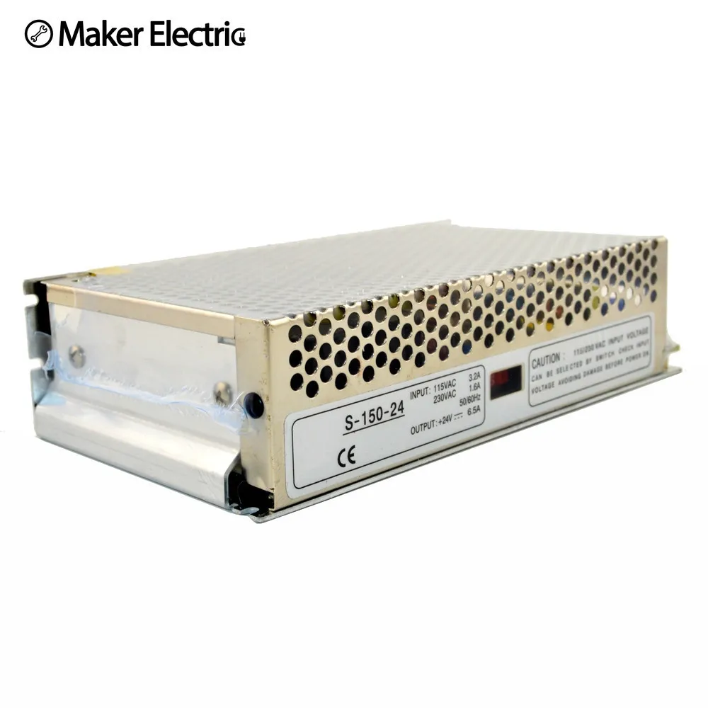 Power supply S-150-27 27V 150W 6.5A Single Output Switching power supply for LED Strip light 27v transformer 47~63Hz