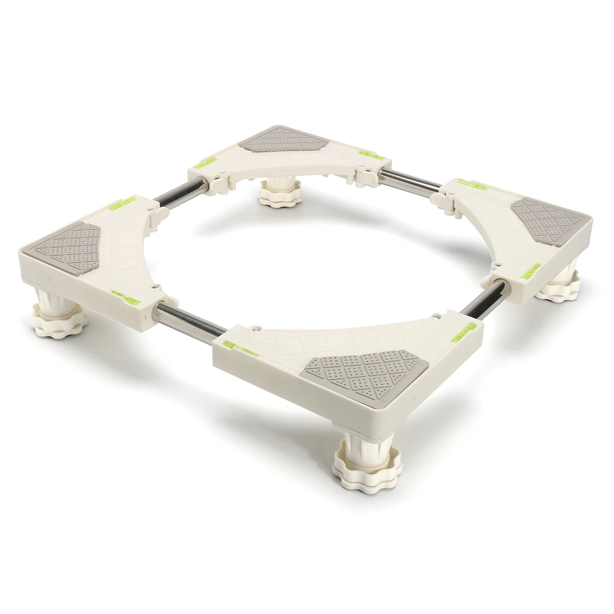 

Stainless Steel Adjustable Washing Machine Refrigerator Undercarriage Bracket Base Stand Holder Max Load 300kg Refrigerator Part