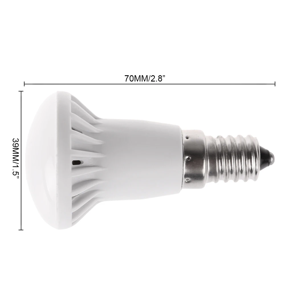 Konesky SMD5730 светодиодный лампы E14 E27 R39 R50 R63 R80 5 Вт 7 9 12 теплый белый и холодный свет AC 85