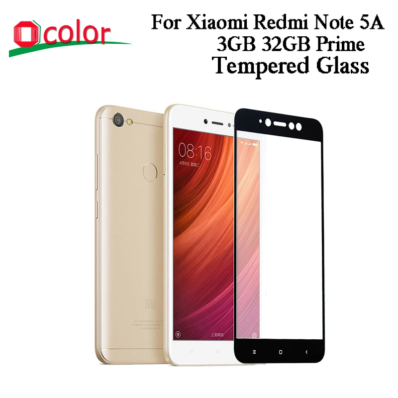 Защитная пленка ocolor для Xiaomi Redmi Примечание 5A 3GB 32GB Prime замены Prime|Защитные стёкла и