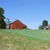 Barn in a field Missouri USA Poster Print (36 x 12) | Дом и сад