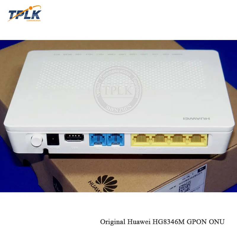 Высокое качество 5 шт. Хуа Вэй с 1GE 3 портами 1TEL HG8346M GPON ONU/ONT совместимые переходные