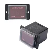 T3D-C Digital LED Time Counter Timer Delay Time Relay 8-Pin 99.9/999 SEC 220VAC Newstyle 220v digital cumulative time counter resetable timer count working hour
