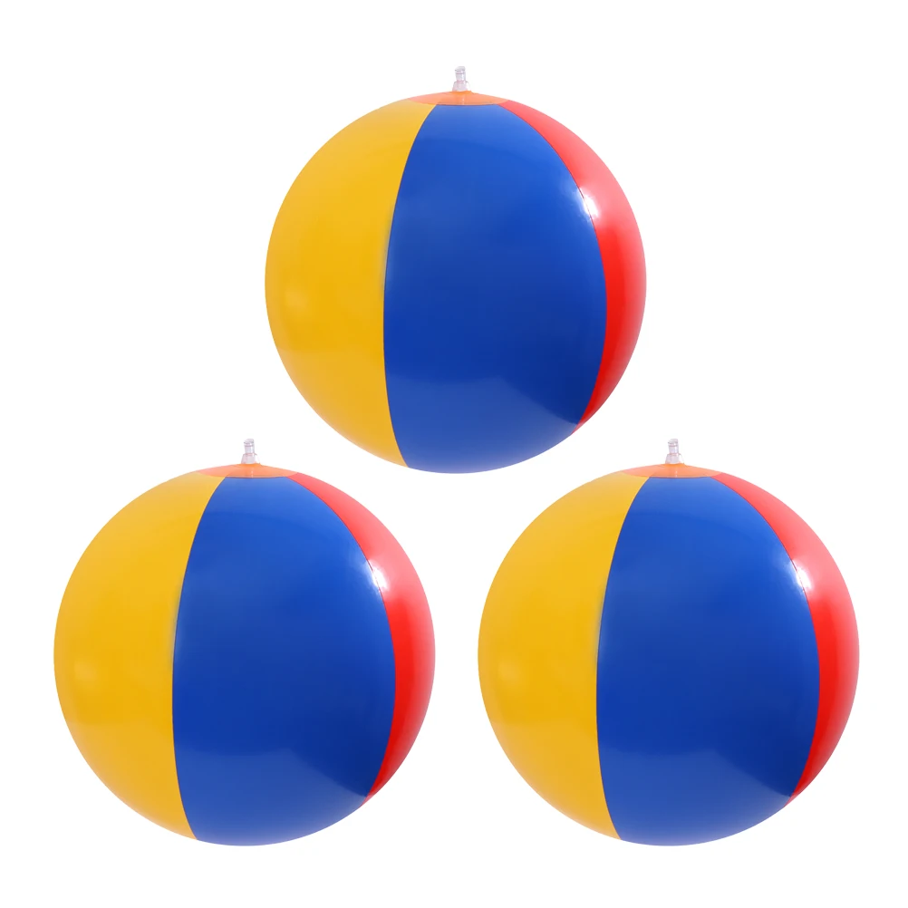 3 шт надувные пляжные мячи для бассейнов вечерние детские пляжные игрушки(случайный цвет