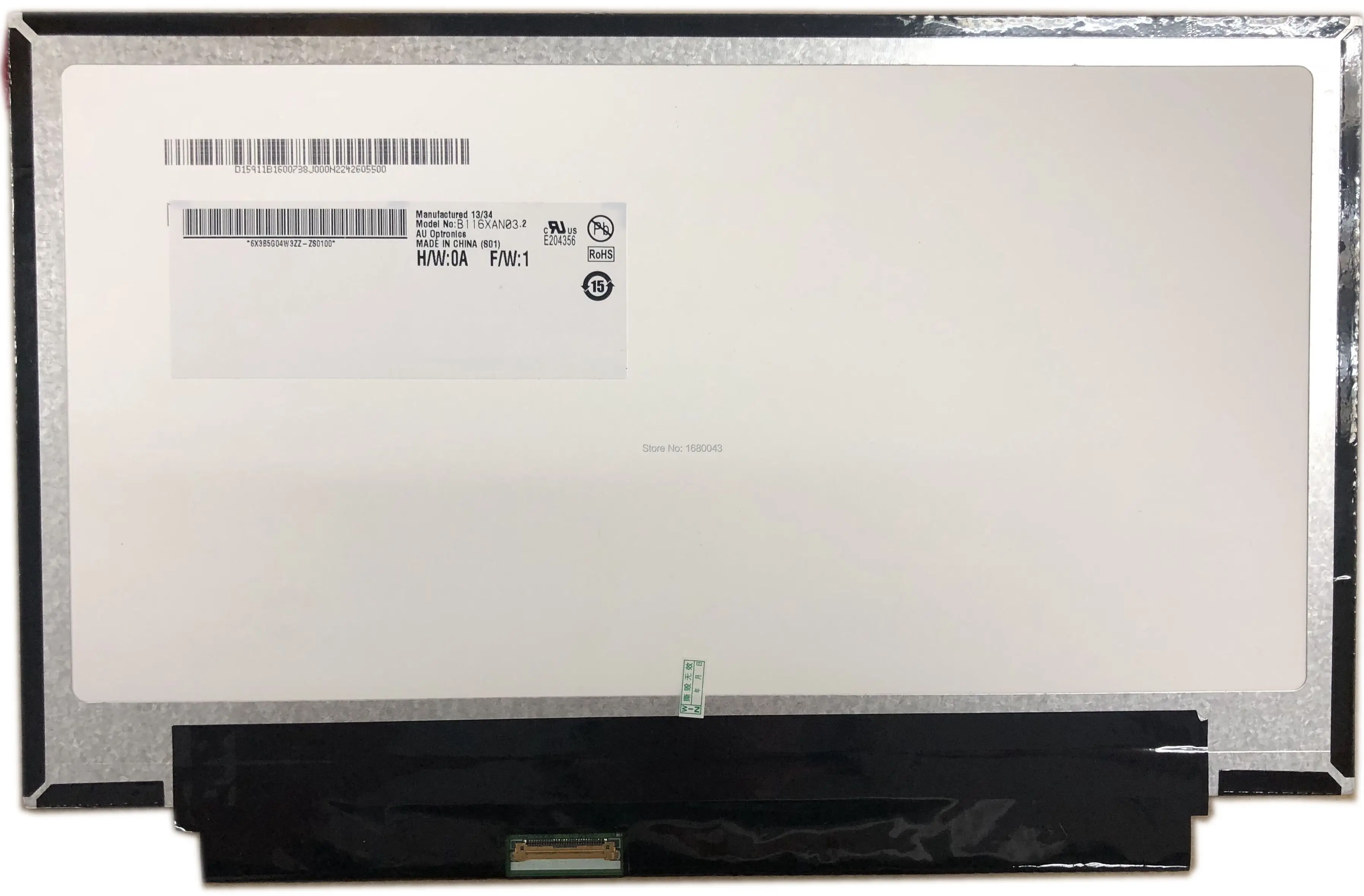 B116XAN03.2 подходит для ноутбука B116XAN02.2 11 6 дюйма 30-контактный eDP IPS экран без касания