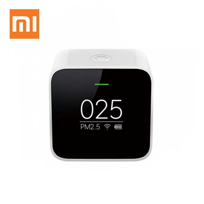 

11 Mijia PM2.5 Detector Easy Read OLED Screen PM 2.5 Portable Work Mi Air Purifier For Smart Home Air Quality Monitor