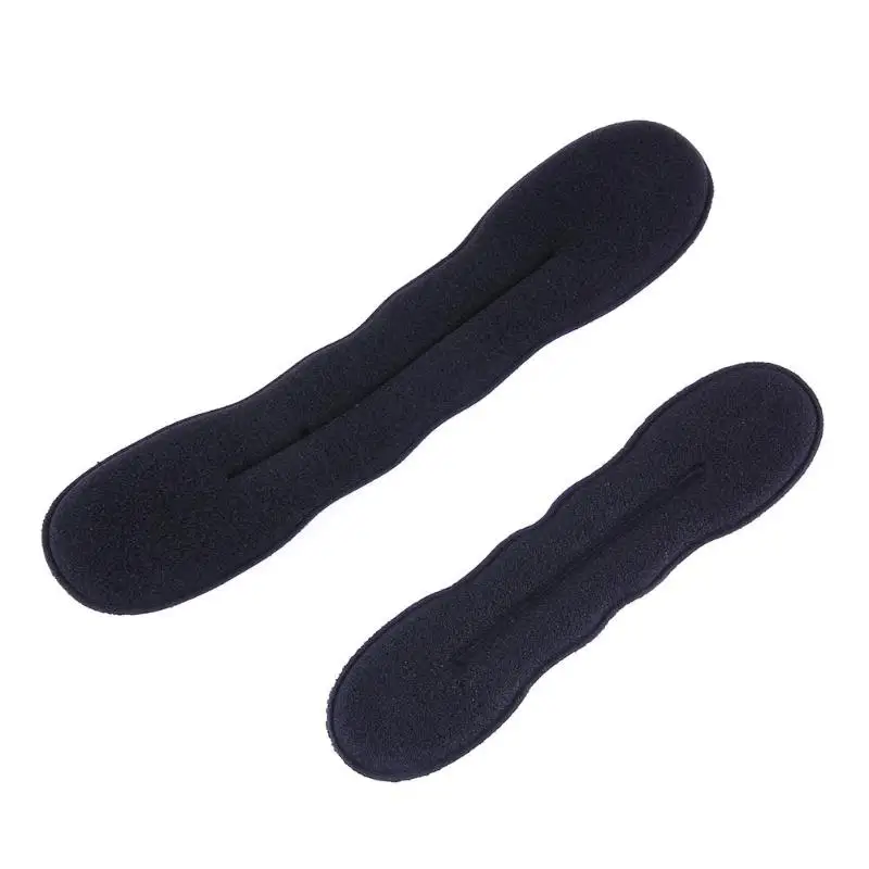 12pcs DIY Hair Braiding Sponge Donut Bun Fluffy Pads Spiral Hair Clip Hairpins Ponytail Twist Hairstyling Tools Set