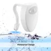 Coquimbo USB Rechargeable Toilettes Lumière PIR Motion Sensor 8 Couleurs Rétro-Éclairage Pour Cuvette De Toilette Intelligent Night Light Pour Salle De Bains ► Photo 3/6