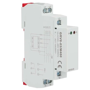

GRV8-03 Three Phase Voltage Monitoring Phase Failure Protection Relay Phase Sequence