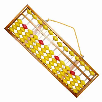 

Hot sale 13 column wood hanger big size NON-SLIP Abacus Chinese soroban Tool In Mathematics Education for teacher