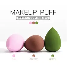 Форма капли воды макияж губка слоеное яйцо основа, консилер для лица Косметическая пудра Макияж Блендер смешивания губки инструменты