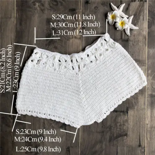 crochet bikini shorts