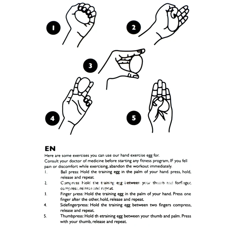 Ручной расширитель силиконовые яйцо массаж ручной расширитель захват сильные стороны шар для снятия стресса предплечье палец Pow тренажерный зал оборудования