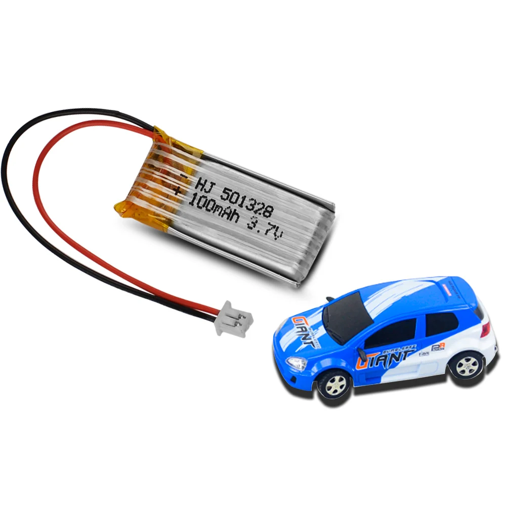 3 7 в 100 мАч литий полимерный аккумулятор RC Mini White Plug для радиоуправляемого мини