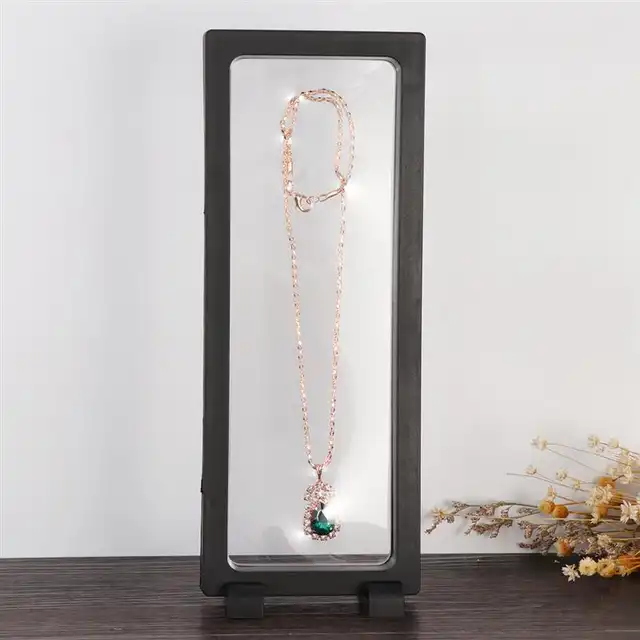 Floating Frame Shadow Box Display Case Coin Jewelry Floating Frame Shadow Box Display