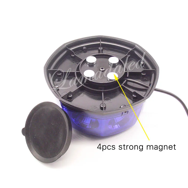 DC12V24V супер яркий белый 40 Вт полицейский светодиодный стробоскоп маячок с