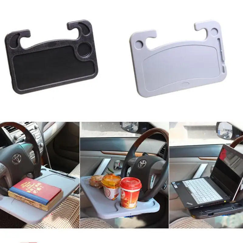 

Adeeing Car Desk Laptop Computer Table Steering Wheel Universal Eat Work Coffee Drink Holder Seat Tray Stand notebook desk