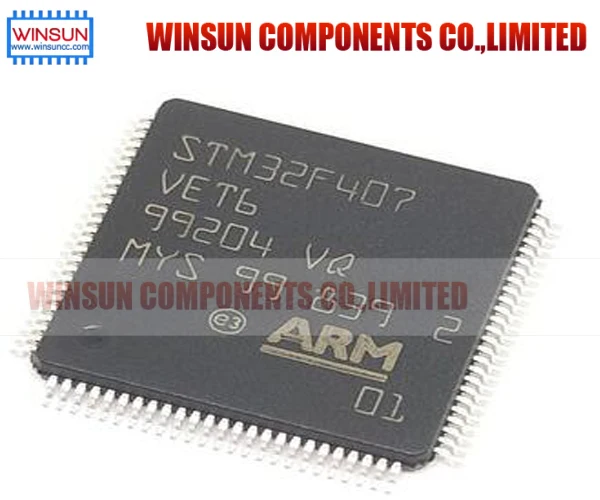 1 шт. модуль STM32F407VET6 LQFP100 Оригинал аутентичный|Компоненты предохранителей| |