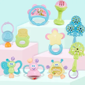 

Newborn Baby Stroller Hanging Toy Cute Animal Doll Bed Hanging Plush Toy Rattle Bed Bell Activity Soft Toys Sleep Well Tool