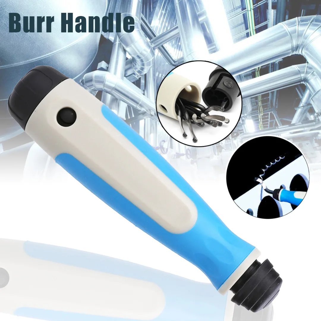 

High Quality BS1010 NG1001 Burr Handle + S10 Blades Hand Deburring Repair Tool for Wood Plastic Metal Cutter Head