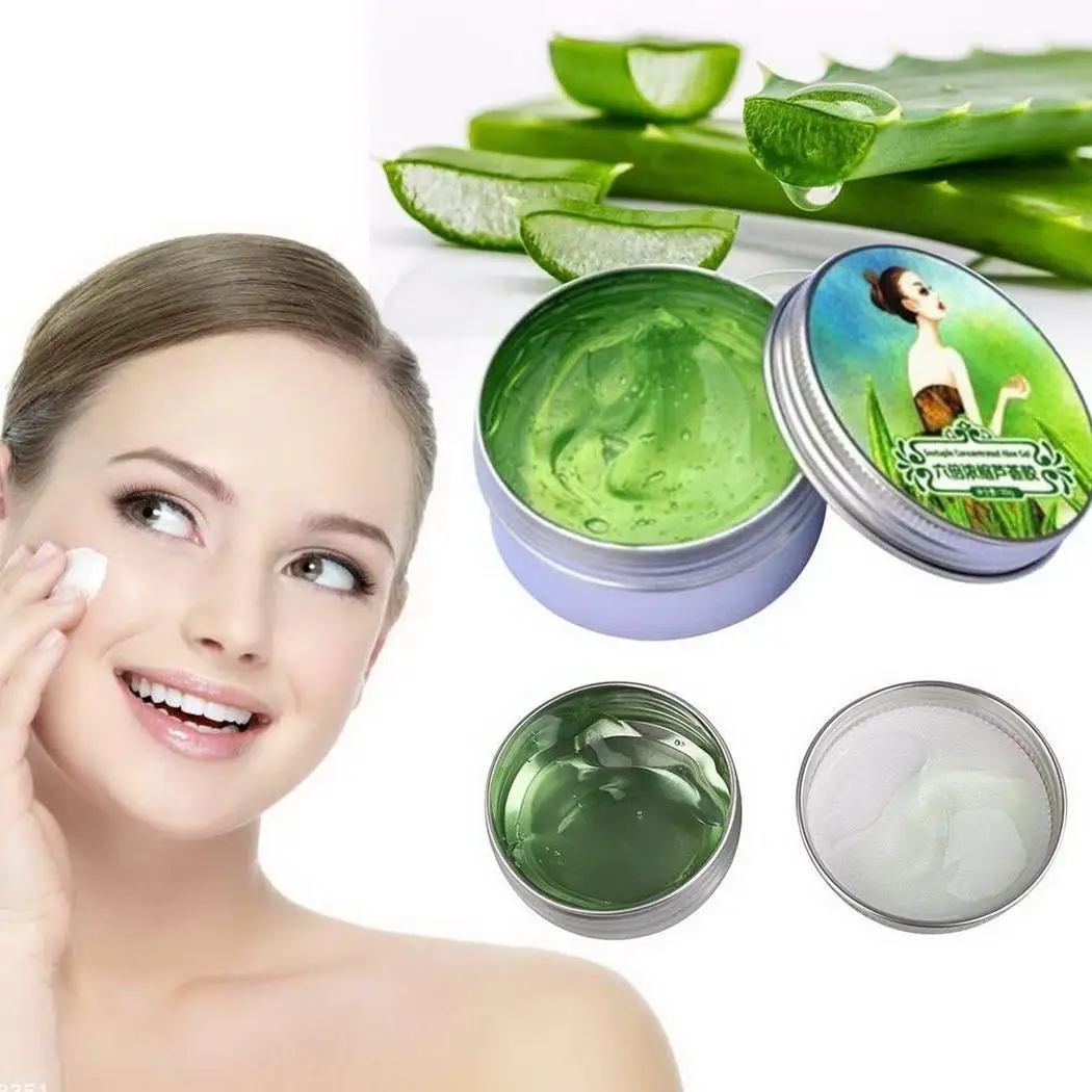 

30g Natural Aloe Vera Care Skin Gel Face whitening Treatment Cream Moisturizing Acne Repair Skin Hyaluronic Acid Anti Winkle Gel