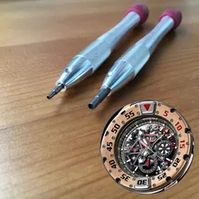 Стальная Внутренняя 8 ветка отвертка для RM Richard Mille Мужская Автоматическая БЕЗЕЛЬ для наручных часов винт случае открывалка части инструменты