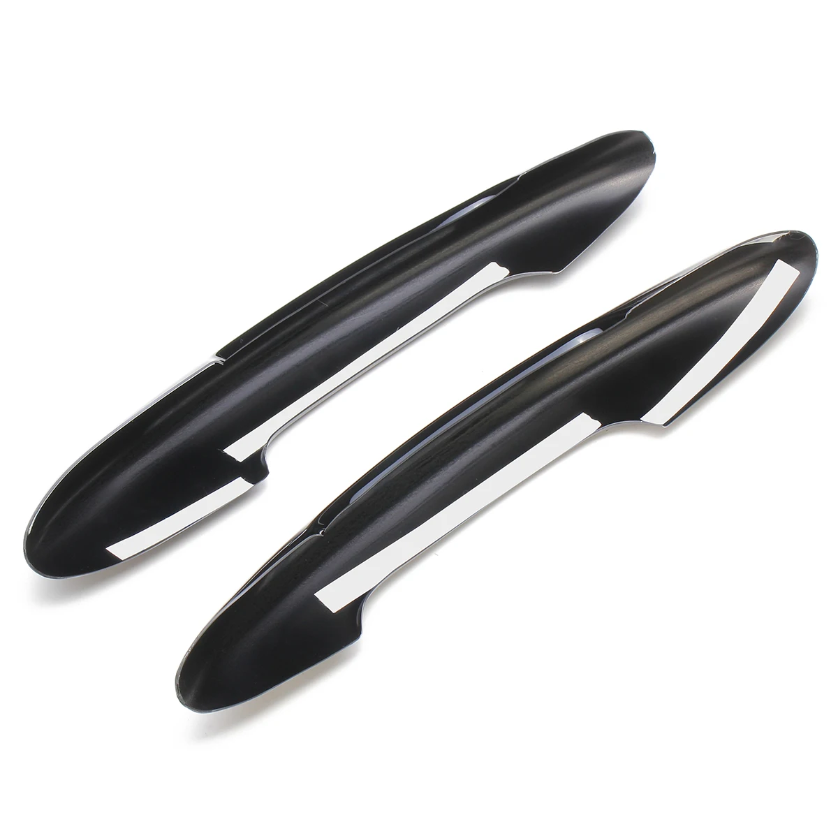 4 piezas cubierta de la manija de la puerta para BMW Mini Cooper F54 F55 F60 compatriota brillo Auto Exterior piezas negro cubierta de la manija de la puerta Trim