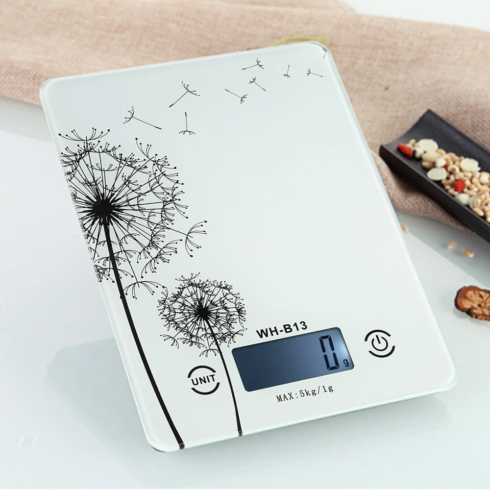 

Digital Kitchen Scale Accurate Touch LCD Backlight Digital Kitchen Food Scale Electronic Weight Balance for Baking Cooking Tare