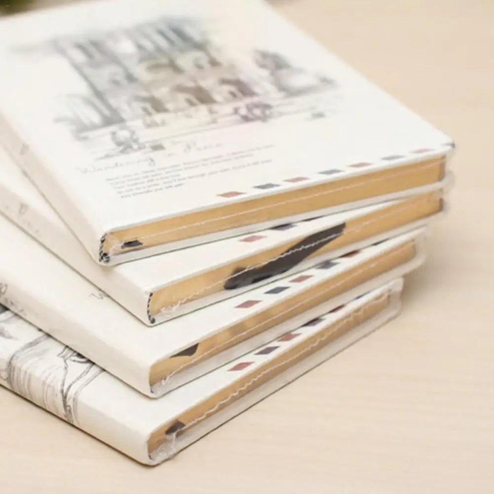 

Stationery Notebook Mini Portable Notebook Daily Memos Retro Simple Hand-painted Style Diary Book