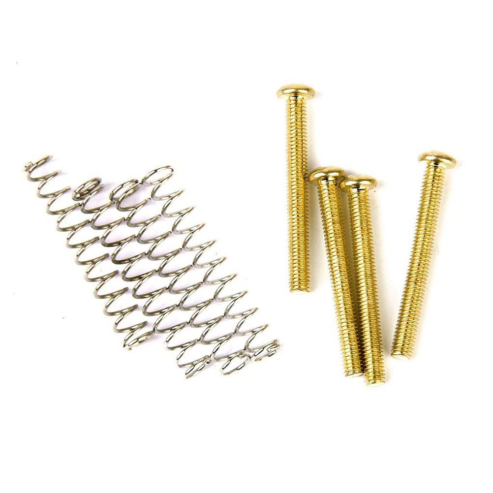 

3mm Humbucker Pickup Mounting Screws Springs Professional Guitar Replacement Parts for SG ES Guitar Accessories