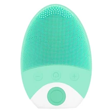 EAS-Electric Silicone Cleansing Instrument Ultrasonic Vibration Massage Instrument Wash Brush Facial Pore Cleaner Beauty Tool EAS-Electric Silicone Cleansing Instrument Ultrasonic Vibration Massage Instrument Wash Brush Facial Pore Cleaner Beauty Tool