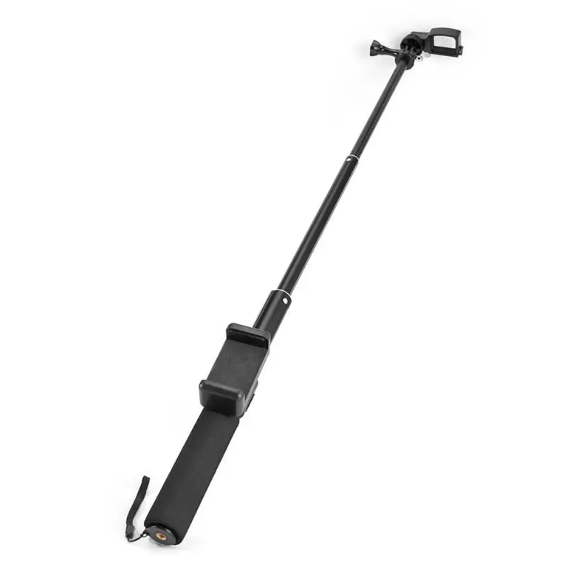 

ALLOYSEED Extension Pole Selfie Stick With Phone Mount Bracket Clamp Type-C Cable For DJI OSMO Pocket Handheld Gimbal Stabilizer