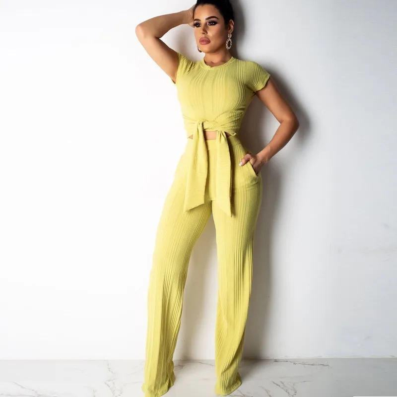 PFFLOOK 2019 Однотонный женский комбинезон бандажный мягкий Повседневный полосатый