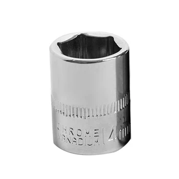 

1/4 Drive Metric Short Socket For Wrench Spanner 55# Steel Hand Repair Tools